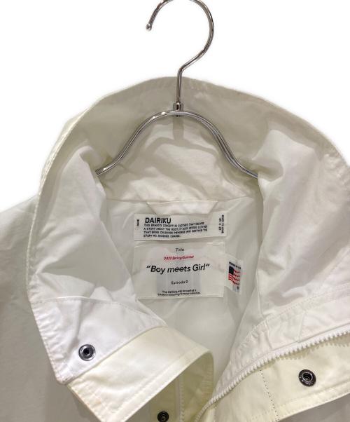 DAIRIKU（ダイリク）DAIRIKU (ダイリク) BMG Nylon Vest ホワイト サイズ:FREEの古着・服飾アイテム