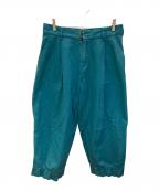 KOLORカラー）の古着「パッカリングパンツ」｜ブルー
