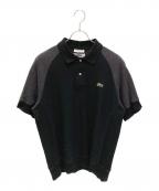 LACOSTE×eYe COMME des GARCONS JUNYAWATANABE MANラコステ×アイ コム デ ギャルソン ジュンヤ ワタナベ マン）の古着「ポロシャツ」｜ブラック