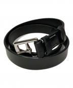 J&M DAVIDSONジェイ＆エム デヴィッドソン）の古着「ハーネス バックル ベルト」｜ブラック