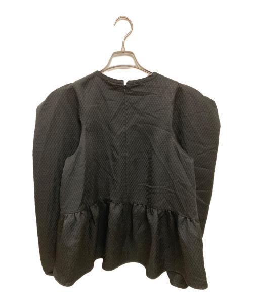 un number（アンナンバー）un number (アンナンバー) アフタヌーンティーブラウス ブラック サイズ:Freeの古着・服飾アイテム