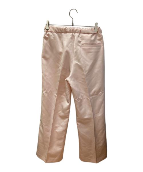 Heve（ヘイヴ）Heve (ヘイヴ) ベンツスリットサテンPTイージーパンツ ピンク サイズ:38の古着・服飾アイテム