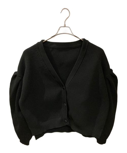 maison de dolce（メゾンドドルチェ）maison de dolce (メゾンドドルチェ) フルフィーカーディガン ブラック サイズ:FREEの古着・服飾アイテム