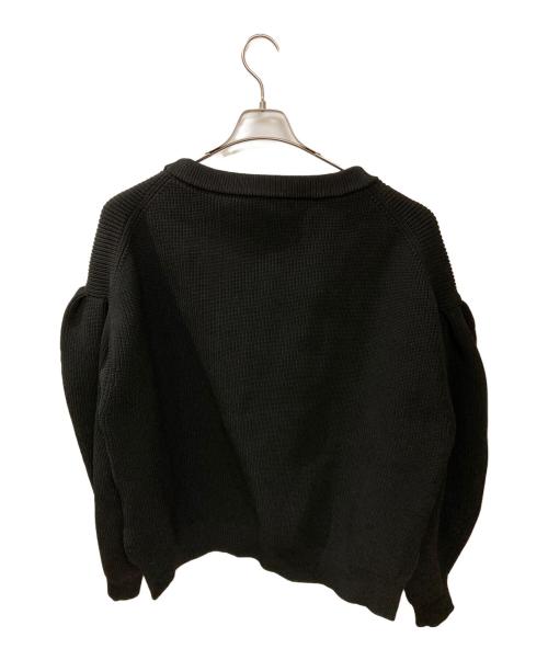 maison de dolce（メゾンドドルチェ）maison de dolce (メゾンドドルチェ) フルフィーカーディガン ブラック サイズ:FREEの古着・服飾アイテム