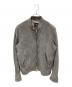 EMMETI（エンメティ）の古着「JURIゴートスウェードライダース」｜グレー