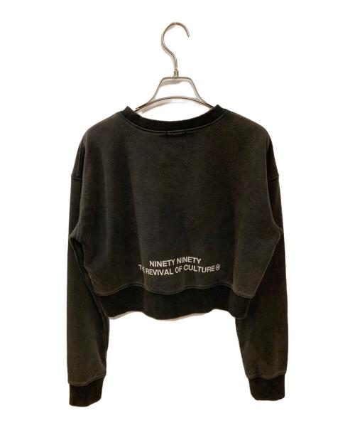 9090（9090）9090 (9090) 9090 OG Logo Patched Crewneck Sweat ブラック サイズ:Sの古着・服飾アイテム