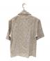 BANANA REPUBLIC (バナナリパブリック) 刺繍リネン半袖シャツ ベージュ サイズ:M：5000円