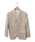 BANANA REPUBLICバナナリパブリック）の古着「リネンテーラードジャケット」｜ベージュ
