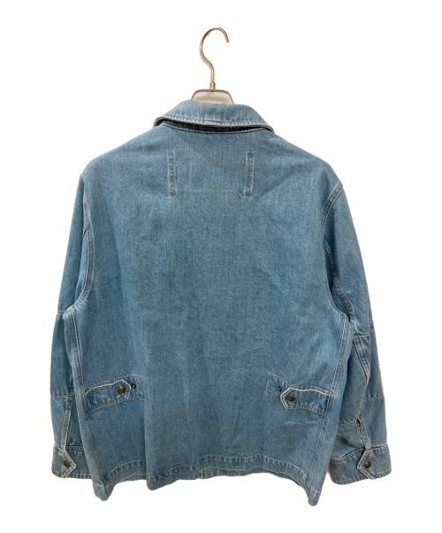 BANANA REPUBLIC（バナナリパブリック）BANANA REPUBLIC (バナナリパブリック) ポケットデザインデニムジャケット インディゴ サイズ:Lの古着・服飾アイテム