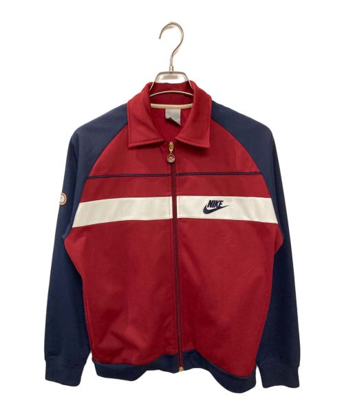 NIKE（ナイキ）NIKE (ナイキ) 古着襟付きラグランジャージ ブラック サイズ:Mの古着・服飾アイテム