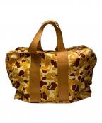 A BATHING APEア ベイシング エイプ）の古着「ABC camoボストンバッグ」｜イエロー