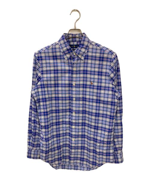 POLO RALPH LAUREN（ポロ・ラルフローレン）POLO RALPH LAUREN (ポロ・ラルフローレン) ボタンダウンシャツ ブルー サイズ:Sの古着・服飾アイテム
