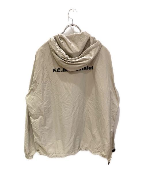 F.C.R.B.（エフシーレアルブリストル）F.C.R.B. (エフシーレアルブリストル) SUPPLEX NYLON HOODED BLOUSON ベージュ サイズ:Lの古着・服飾アイテム