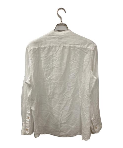 eleventy（イレブンティ）eleventy (イレブンティ) リネンシャツ ホワイト サイズ:Lの古着・服飾アイテム