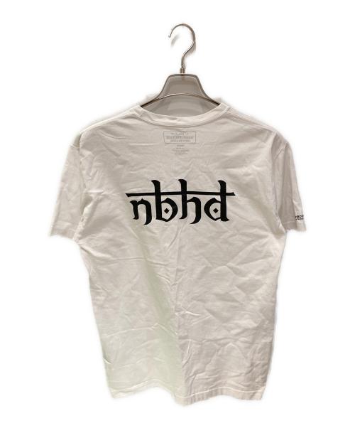 NEIGHBORHOOD（ネイバーフッド）NEIGHBORHOOD (ネイバーフッド) NBHD両面ロゴプリントTシャツ ホワイト サイズ:Mの古着・服飾アイテム