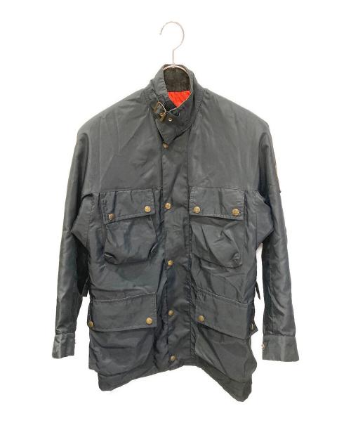 BELSTAFF（ベルスタッフ）BELSTAFF (ベルスタッフ) ナイロンモーターサイクルジャケット ブラック サイズ:不明(実寸サイズをご確認ください)の古着・服飾アイテム