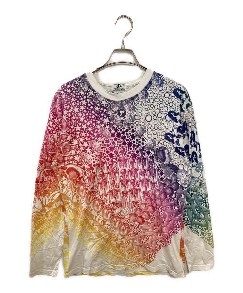 Hysteric Glamour（ヒステリックグラマー）Hysteric Glamour (ヒステリックグラマー) empty room 長袖カットソー ホワイト サイズ:Sの古着・服飾アイテム