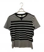 TAKAHIROMIYASHITA TheSoloIst.タカヒロミヤシタ ザソロイスト）の古着「ボーダーTシャツ」｜ブラック