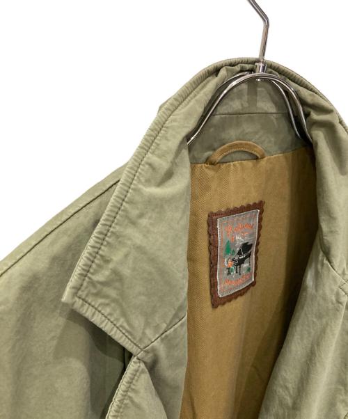 KAPITAL（キャピタル）KAPITAL (キャピタル) ピアノファーム 刺繍デザインコート グリーン サイズ:Lの古着・服飾アイテム