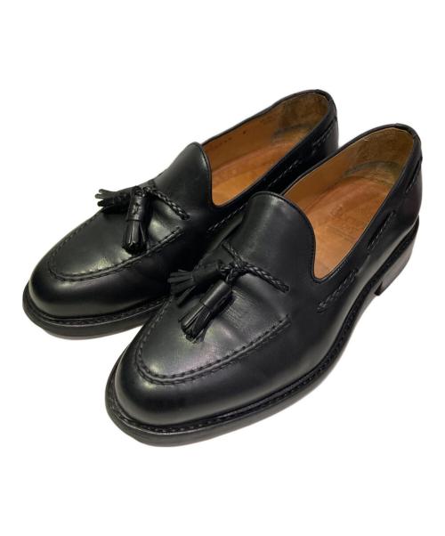 berwick（バーウィック）berwick (バーウィック) タッセルローファー ブラック サイズ:6の古着・服飾アイテム