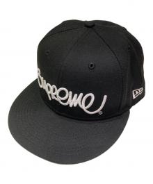 SUPREME×New Era（シュプリーム×ニューエラ）の古着「Handstyle キャップ」｜ブラック