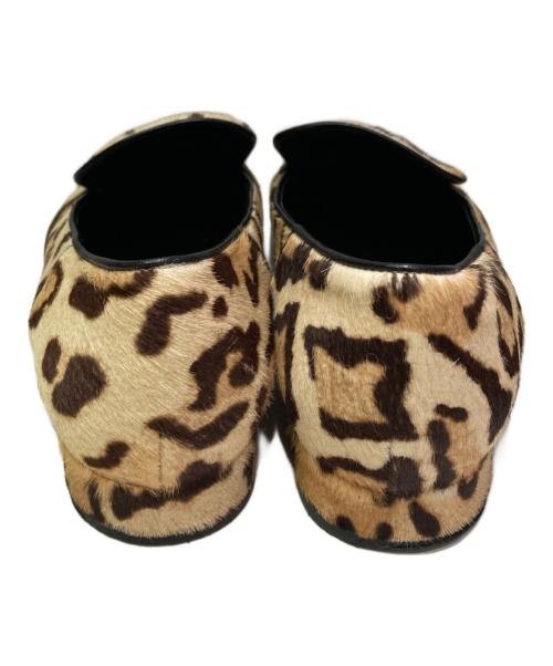 GUCCI（グッチ）GUCCI (グッチ) ホースビットハラコローファー ベージュ サイズ:38の古着・服飾アイテム