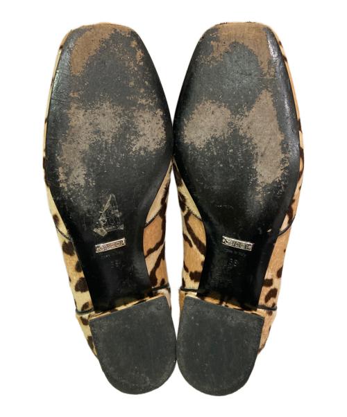 GUCCI（グッチ）GUCCI (グッチ) ホースビットハラコローファー ベージュ サイズ:38の古着・服飾アイテム