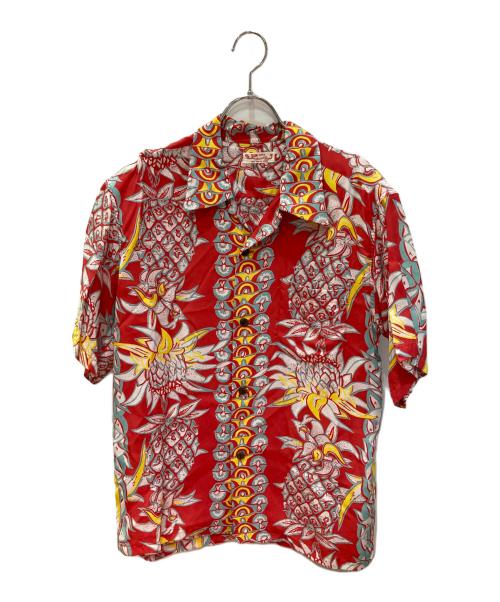 Sun Surf（サンサーフ）Sun Surf (サンサーフ) アロハシャツ レッド サイズ:Mの古着・服飾アイテム