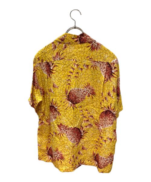 Sun Surf（サンサーフ）Sun Surf (サンサーフ) パイナップルアイランドアロハシャツ イエロー サイズ:Mの古着・服飾アイテム