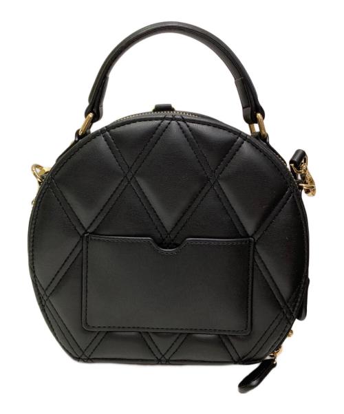 DIANA（ダイアナ）DIANA (ダイアナ) ラウンド型キルティングBAG ブラックの古着・服飾アイテム