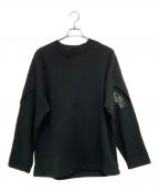 ）の古着「LONG SLEEVE PULLOVER」｜ブラック