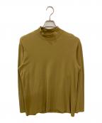 ANATOMICAアナトミカ）の古着「モックネック ロングスリーブ Tシャツ」｜カーキ