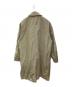 BARRY BRICKEN (バリーブリッケン) コットンリネン スプリングロングコート カーキ サイズ:36：8000円