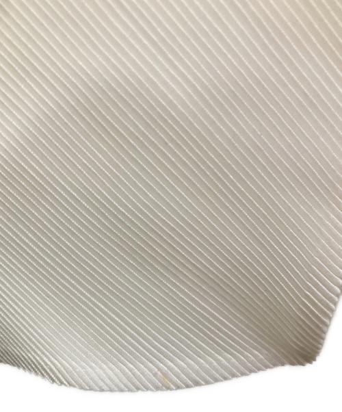 PLEATS PLEASE（プリーツプリーズ）PLEATS PLEASE (プリーツプリーズ) プリーツハイネックブラウス ホワイト サイズ:3の古着・服飾アイテム