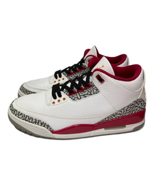 NIKE（ナイキ）NIKE (ナイキ) ミッドカットスニーカー ホワイト×レッド サイズ:29cmの古着・服飾アイテム