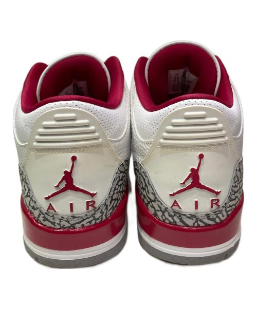 NIKE（ナイキ）NIKE (ナイキ) ミッドカットスニーカー ホワイト×レッド サイズ:29cmの古着・服飾アイテム