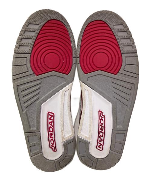 NIKE（ナイキ）NIKE (ナイキ) ミッドカットスニーカー ホワイト×レッド サイズ:29cmの古着・服飾アイテム