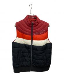 HARLEY-DAVIDSON（ハーレーダビッドソン）の古着「ダウンベスト」｜レッド×ブラック