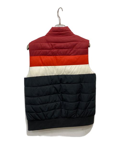 HARLEY-DAVIDSON（ハーレーダビッドソン）HARLEY-DAVIDSON (ハーレーダビッドソン) ダウンベスト レッド×ブラック サイズ:Mの古着・服飾アイテム