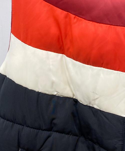 HARLEY-DAVIDSON（ハーレーダビッドソン）HARLEY-DAVIDSON (ハーレーダビッドソン) ダウンベスト レッド×ブラック サイズ:Mの古着・服飾アイテム