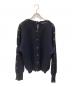 Y. PROJECT（ワイプロジェクト）の古着「デザインニットカーディガン」｜ネイビー