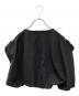 maison de Dolce. (メゾンドドルチェ) ドローコードデザインブラウス ブラック サイズ:Free：5000円