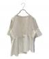 maison de Dolce. (メゾンドドルチェ) アシンメトリーTシャツ ホワイト サイズ:Free：5000円