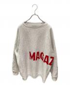 THIRD MAGAZINEサードマガジン）の古着「ビッグロゴスウェット」｜グレー