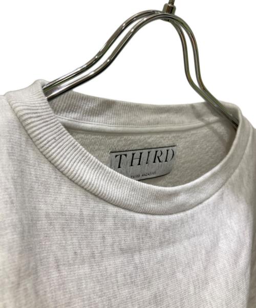 THIRD MAGAZINE（サードマガジン）THIRD MAGAZINE (サードマガジン) ビッグロゴスウェット グレー サイズ:6の古着・服飾アイテム