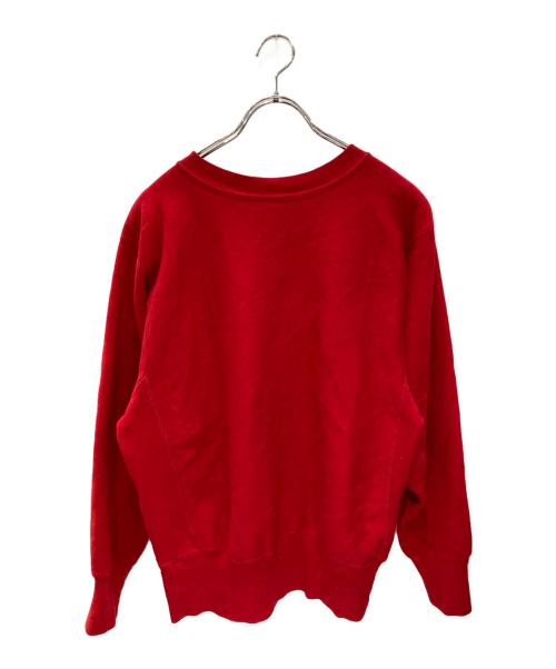 Champion（チャンピオン）Champion (チャンピオン) 90S プリントスウェット レッド サイズ:Mの古着・服飾アイテム