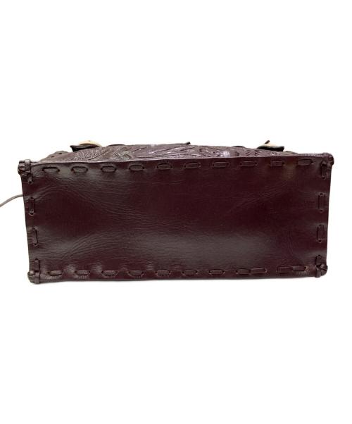 Carving Tribes（カービングトライブス）Carving Tribes (カービングトライブス) カービングバッグ パープルの古着・服飾アイテム