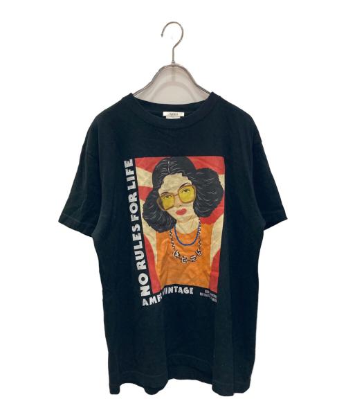Ameri（アメリ）Ameri (アメリ) FES LADY TEE ブラック サイズ:Sの古着・服飾アイテム