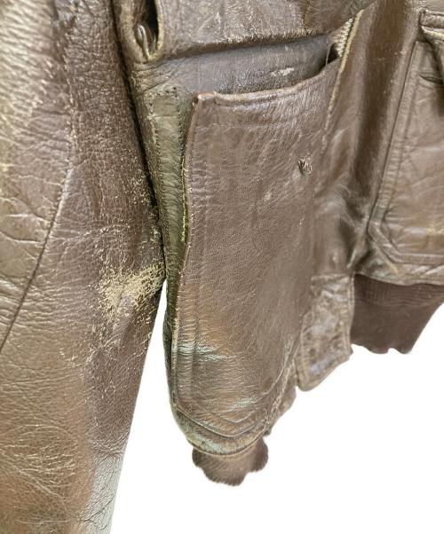 古着（フルギ）古着 (フルギ) ヴィンテージG1レザージャケット ブラウン サイズ:38の古着・服飾アイテム