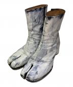 Maison Margielaメゾンマルジェラ）の古着「タビ  ビアンケットアンクルブーツ」｜ホワイト